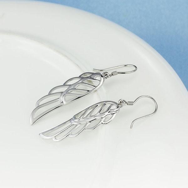 Náušnice v tvare krídel 11478