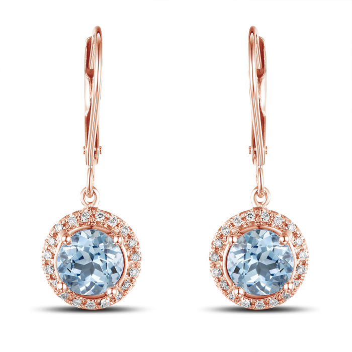 Diamantové náušnice 85656