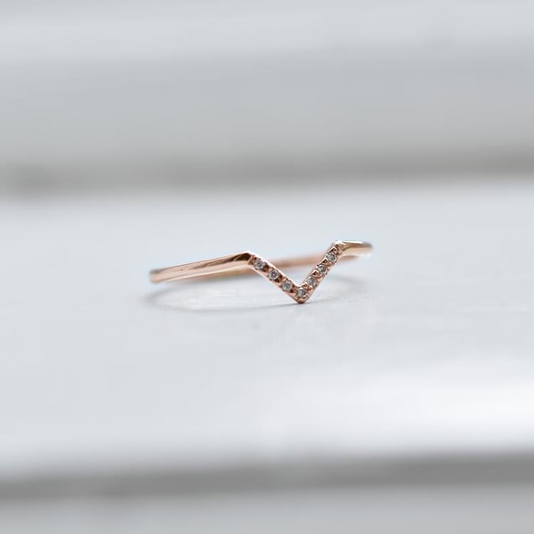 Prsteň s diamantmi 39082