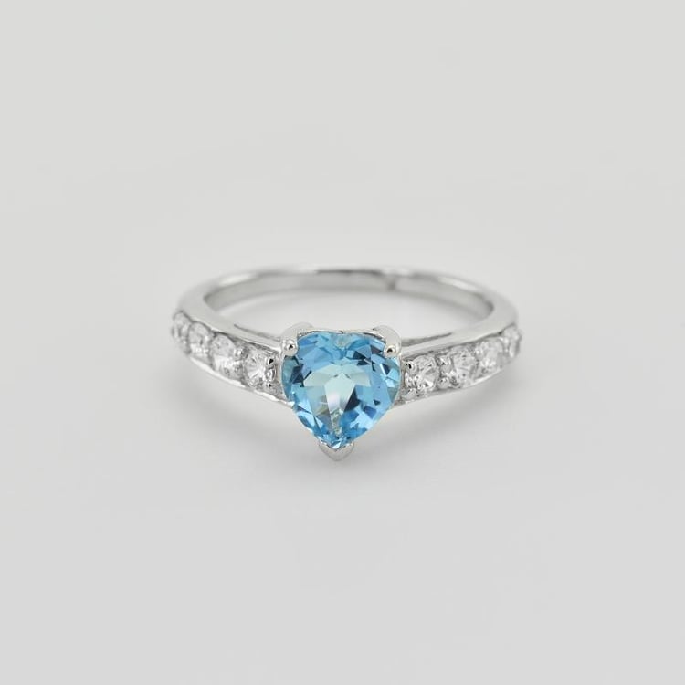 Strieborný prsteň 28856