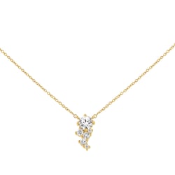 Cluster náhrdelník s lab-grown diamantmi Barto