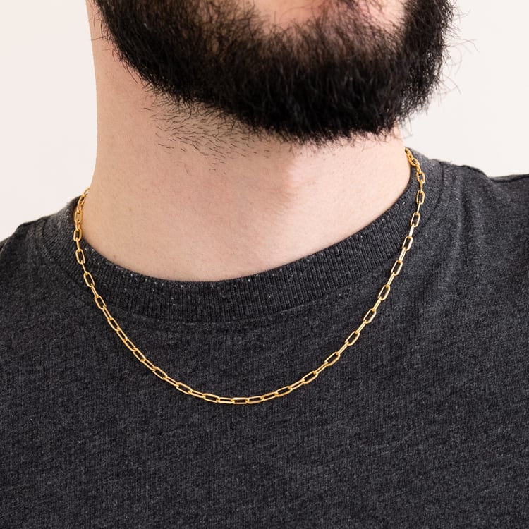 Masívna ankr retiazka 50 cm z 14k zlata 119669