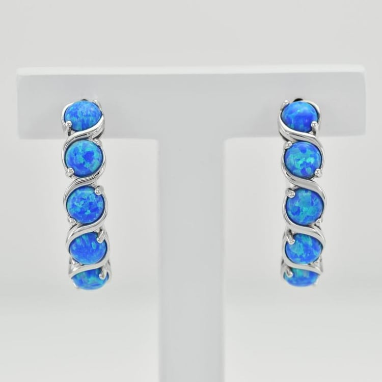 Opálové náušnice 35777