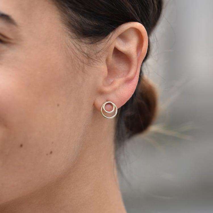 Napichovacie krúžky zo zlata 43737