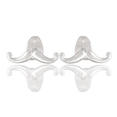 Strieborné fashion napichovacie náušnice Salomena