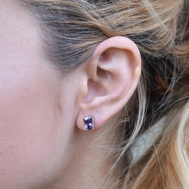 Náušnice zo striebra 28008