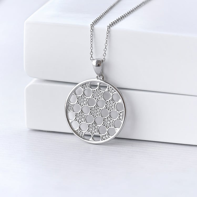 Zlatý prívesok s diamantom 70160