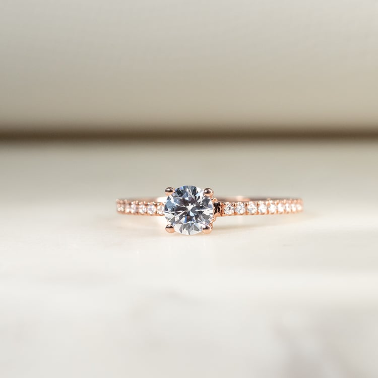 Zásnubný prsteň s lab-grown diamantmi Prisha 133987