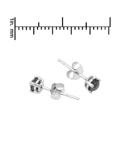 Diamantové náušnice strieborné 1612