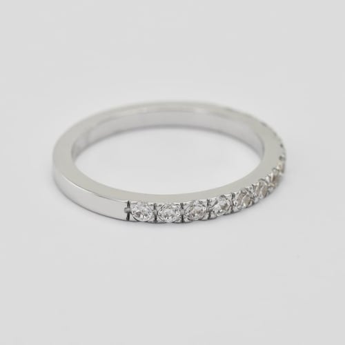 Eternity zlatý prsteň s 2 mm lab-grown diamantmi Viktoria