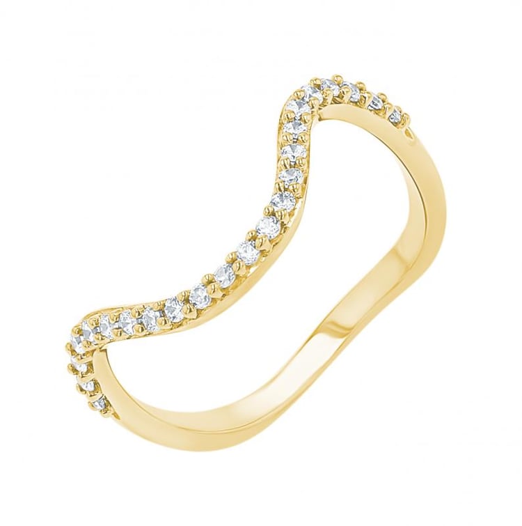 Atypická svadobná obrúčka s lab-grown diamantmi 155528