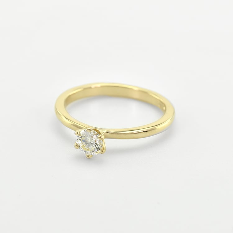 Diamantový zásnubný prsteň 63676