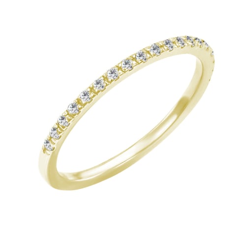 Eternity prsteň s 1.25mm moissanitmi Ogyn