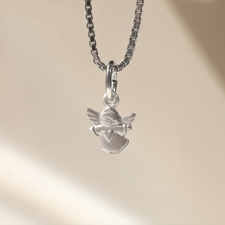 Zlatý prívesok s anjelom 164473