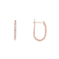 Elegantné náušnice s diamantmi Kham