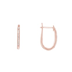 Elegantné náušnice s diamantmi Kham