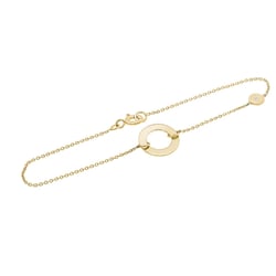 Zlatý fashion náramok s diamantom Vadelejka