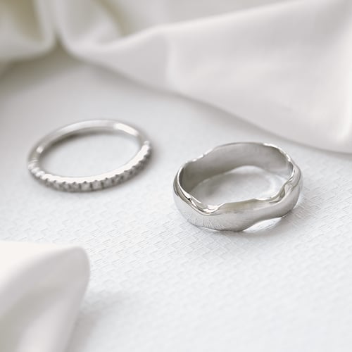 Zlatý eternity prsteň s 1.50 mm lab-grown diamantmi Qenyl