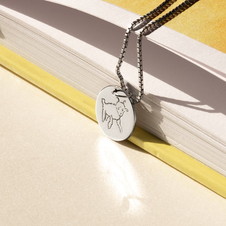 Prívesok s gravírom baránka Malý princ 138723