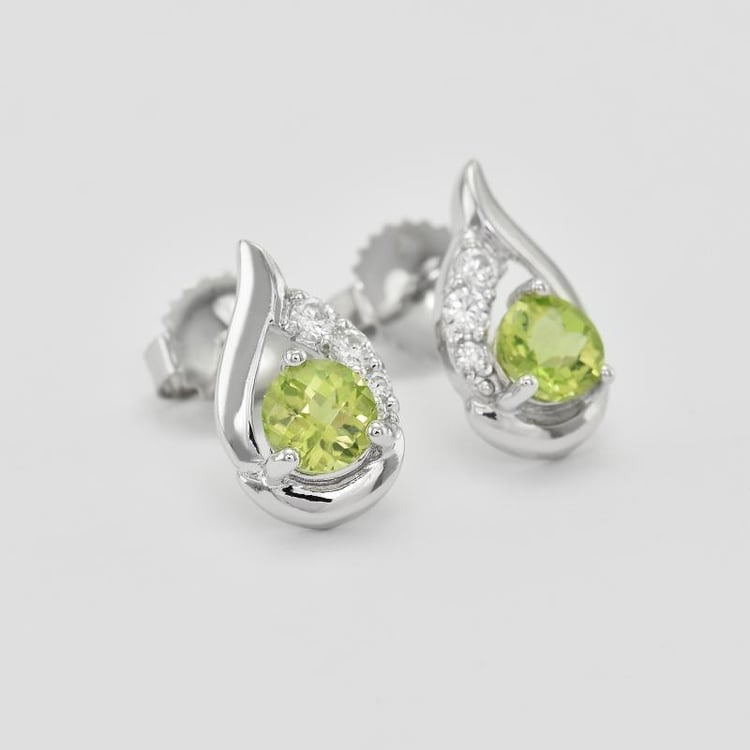 Náušnice zo striebra 23729