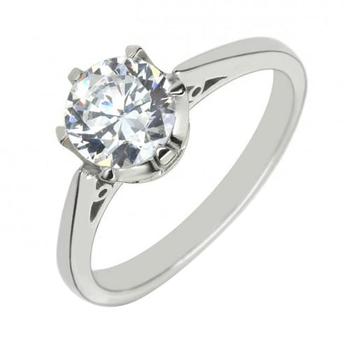 Platinový prsteň Veida