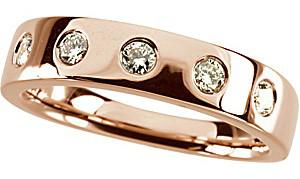 Prsteň s diamantmi 53188