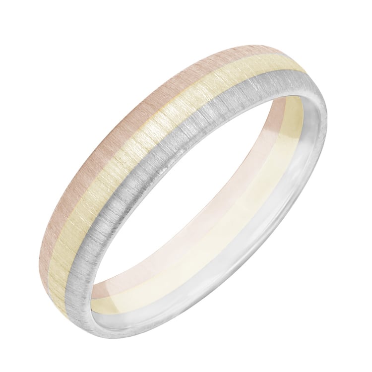 Svadobné obrúčky z kombinovaného zlata Vitta 97792