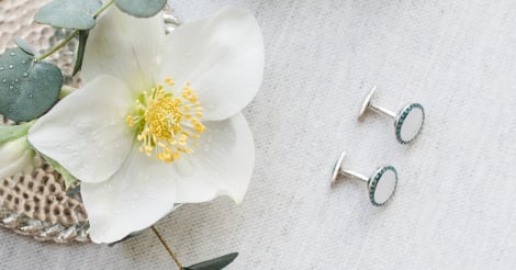 Svadobné manžetové gombíky