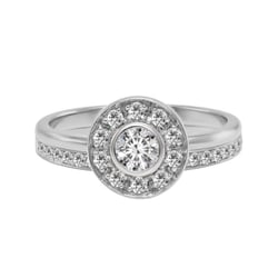 Zásnubný set prsteňov s diamantmi Jessica