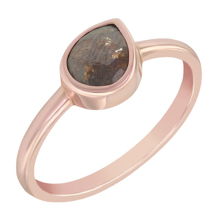 Salt´n´pepper prsteň zo zlata