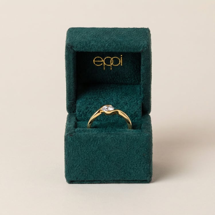 Rozvodový prsteň s lab-grown diamantom Saffar 165106