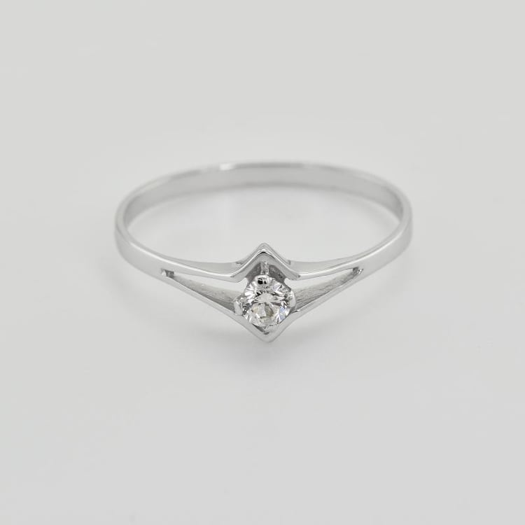 Zásnubný prsteň s diamantom 27215