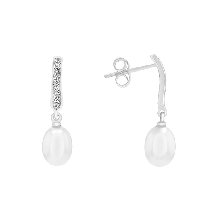 Perlové náušnice 78741