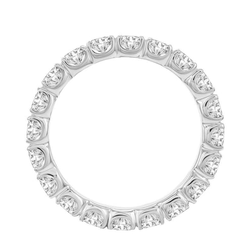 Platinový eternity prsteň s diamantmi Briony