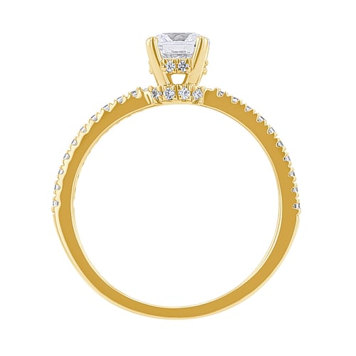 Zásnubný prsteň s lab-grown diamantmi Prisha