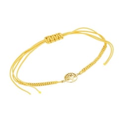 Strieborný povrázkový náramok so stromom života Cohen