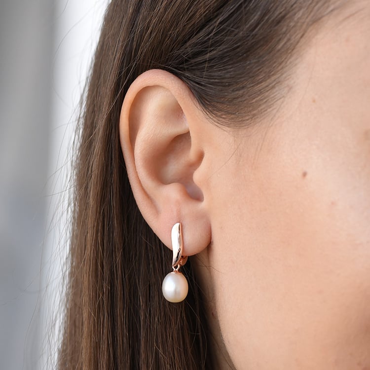 Perlové náušnice 78104