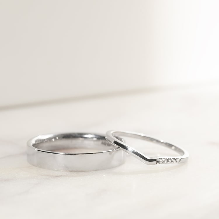 Vykrojený eternity prsteň s lab-grown diamantmi Norene 137997