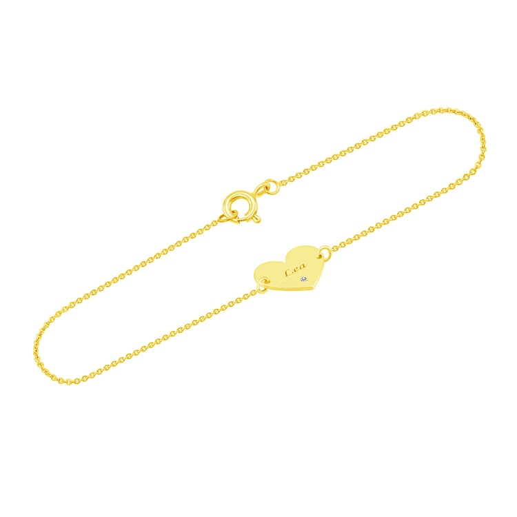 Náramok s diamantom zo zlata 71845