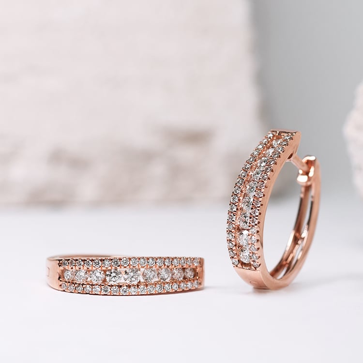 Náušnice s diamantmi Paulina 116058