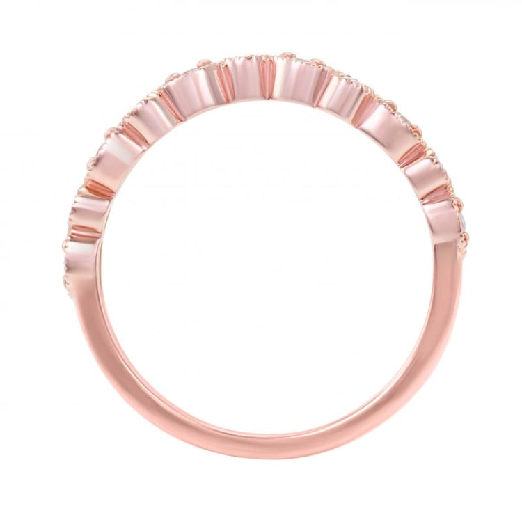 Zlatý eternity prsteň 24449