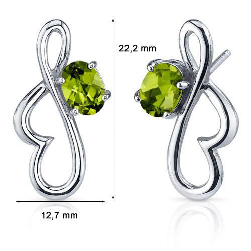 Strieborné náušnice 3106