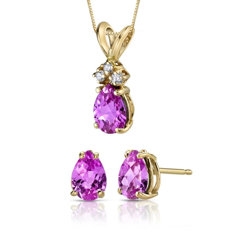 Zlatá zafírová kolekcia 9641