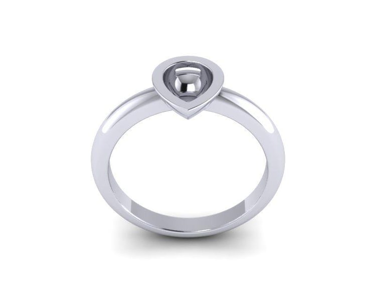 Prsteň s diamantom Hermia 6678
