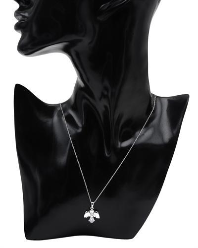 Krištáľový náhrdelník zo striebra 1071