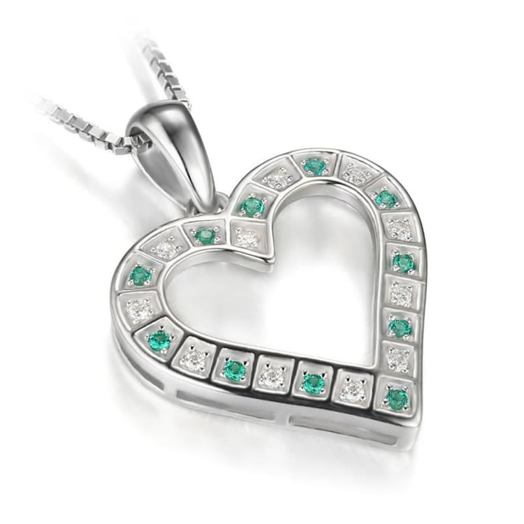 Náhrdelník srdce 20621