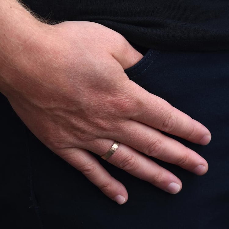 Pánsky svadobný prsteň 48281