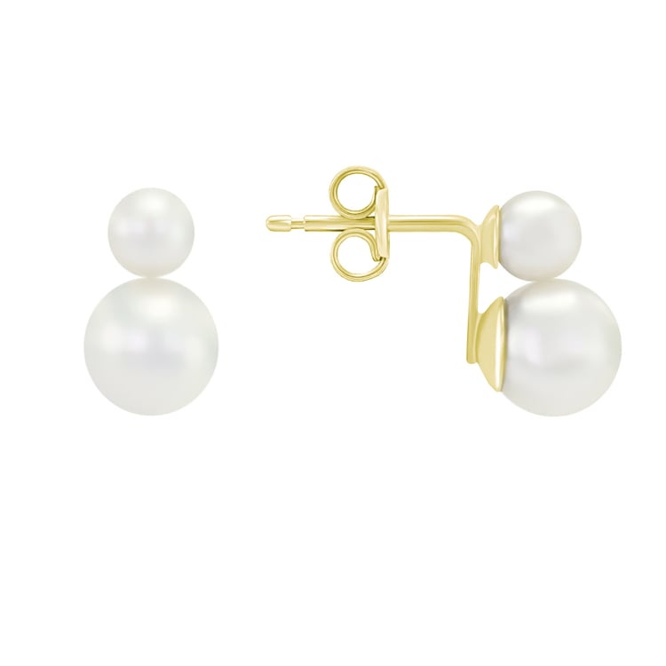 Náušnice s perličkami 38056