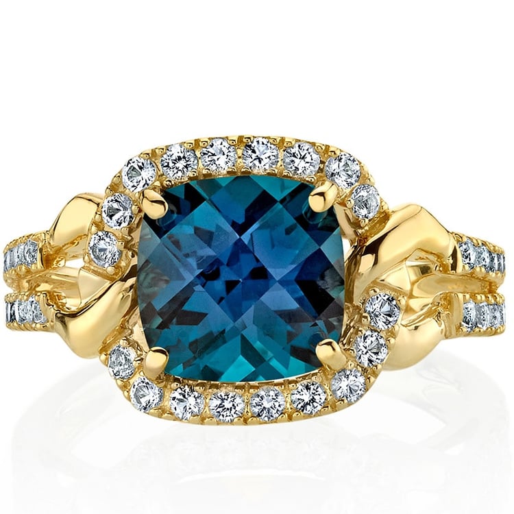 Alexandritový prsteň zo zlata 25485