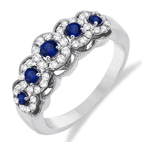 Zafírový prsteň Hyaden